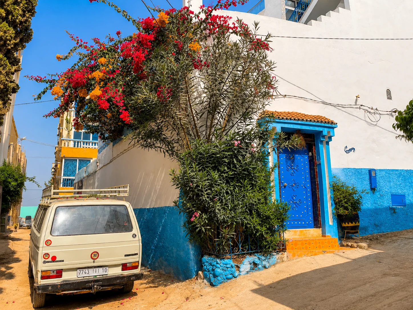 The house at Nomad Surf Camp